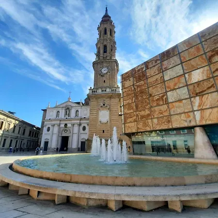 Centro - 2 Min Plaza Del Pilar شقة